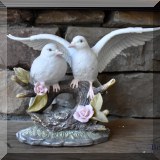 C30. Lenox bird figurines. 